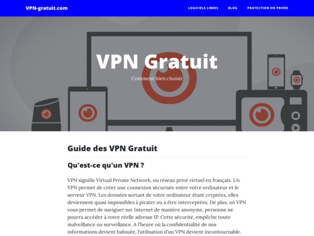 Trouver un vpn gratuit