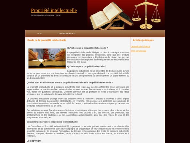 Différence propriété intellectuelle et industrielle