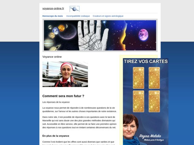 Voyance en ligne