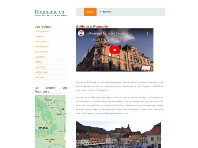 Guide de la roumanie