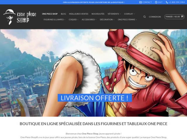 Boutique en ligne sur one piece