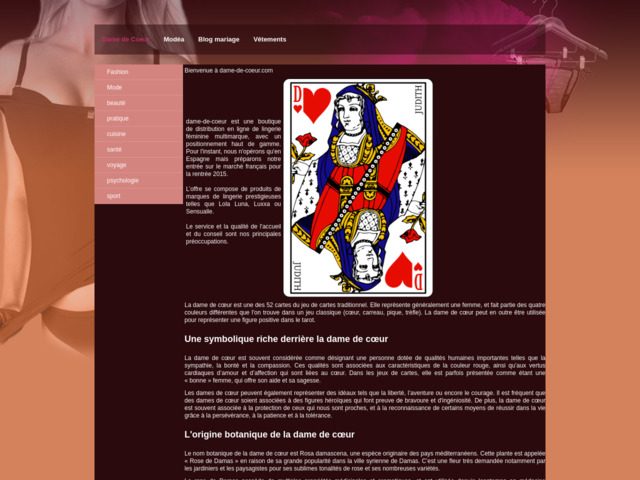 Blog de la dame de coeur