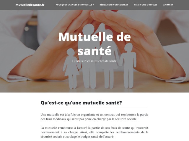 Infos sur les mutuelles de santé