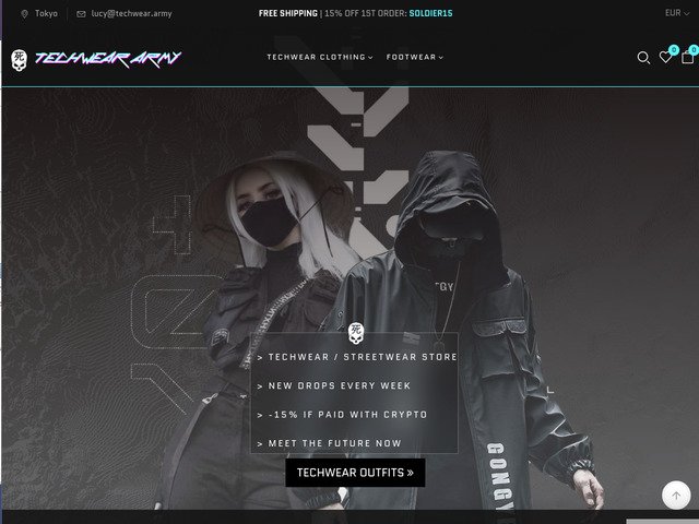 Techwear army