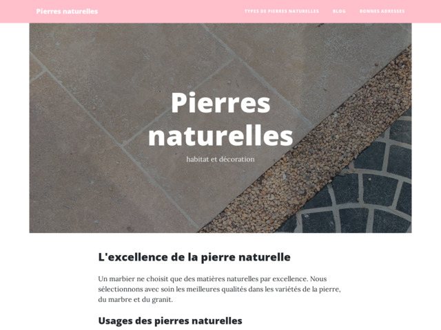 Tout connaître sur les pierres naturelles