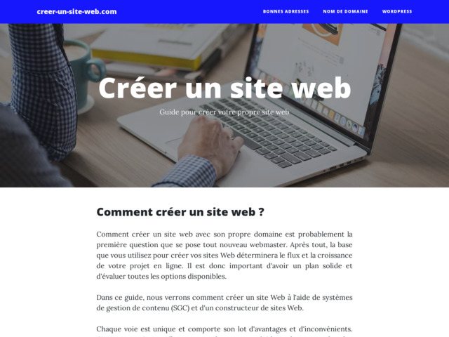 Creation de site internet