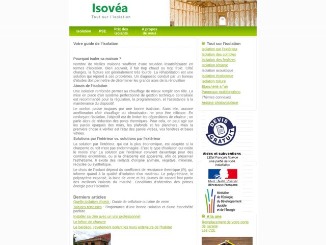 Isoler par l'intérieur ou l'extérieur ?