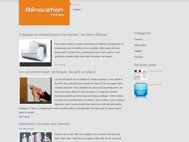 Conseils décoration et rénovation