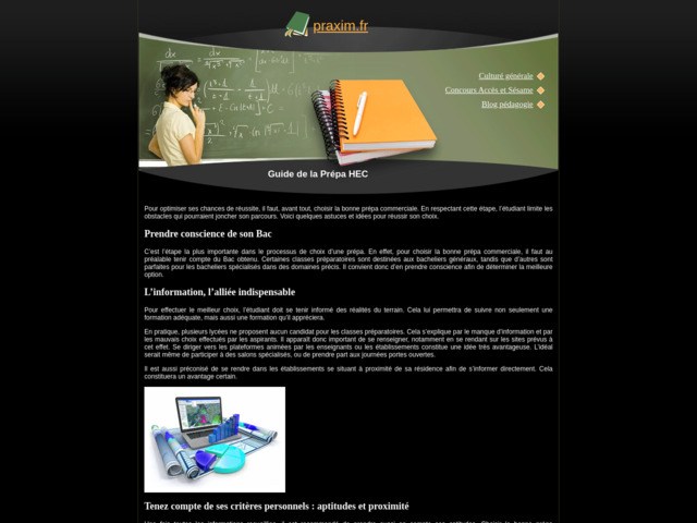 Infos sur l'éducation supérieure