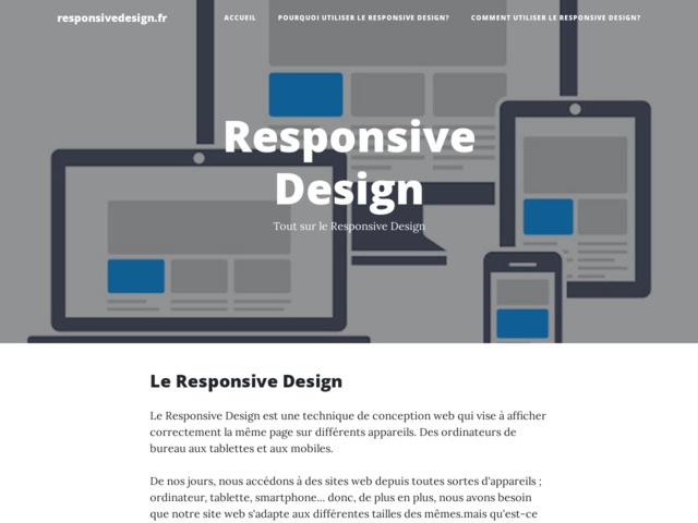 Responsive design