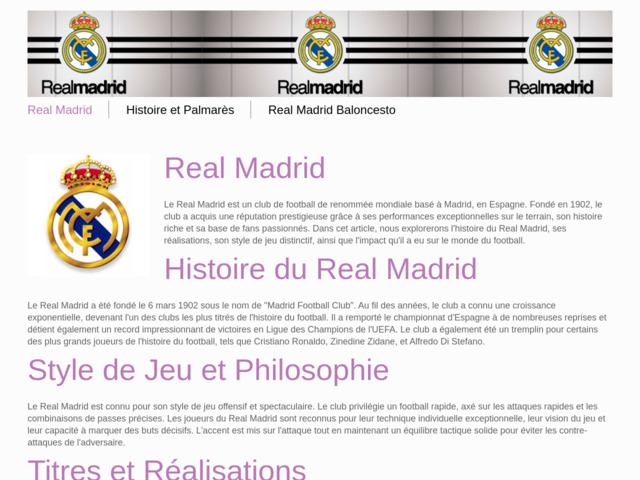 Guide du Real