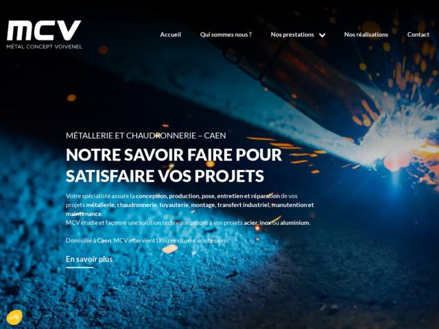 MCV Caen - Service de métallerie, serrurerie et maintenance industrielle