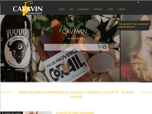 Vin la valette - au bon caviste