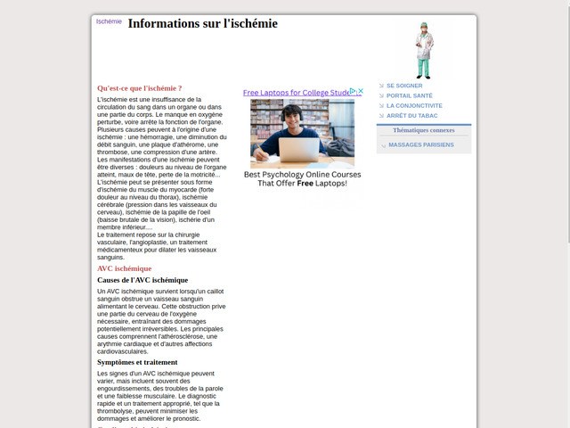 Comment reconnaitre une ischemie