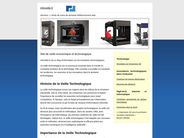 Les nouvelles technologies