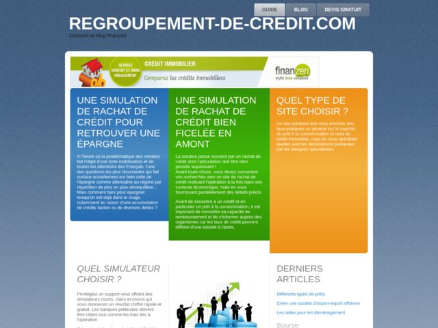Fusionner ses credits en ligne