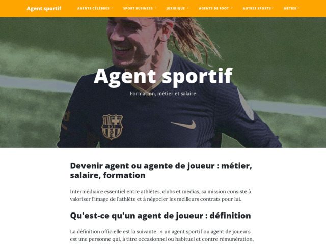 Combien gagne un agent sportif ?