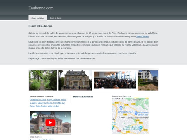 Infos sur la ville d'eaubonne