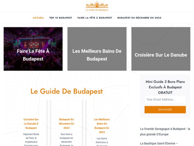 Le guide de budapest