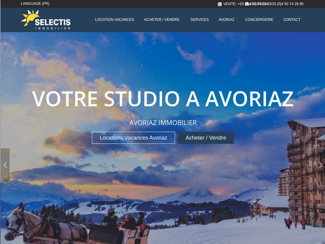 Location appartement vacances Avoriaz - Selectis Immobilier