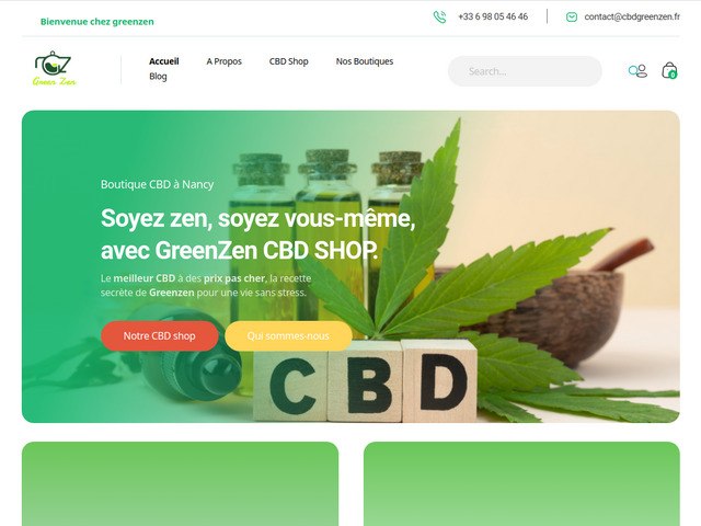 Greenzen cbd shop à nancy