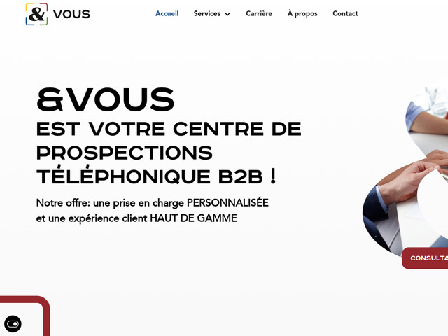 &vous prospection téléphonique b2b
