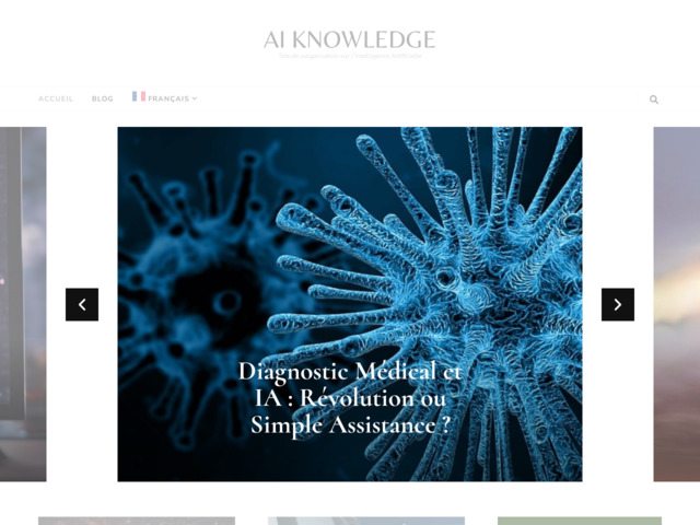 AIKnowledge - site de vulgarisation sur l'intelligence artificielle