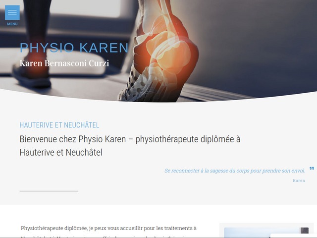 K.Bernasconi, soins en physiothérapie