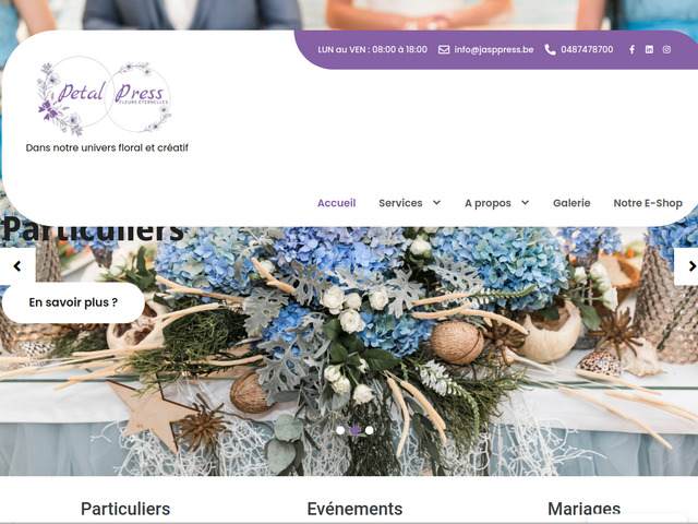 Spécialiste fleurs séchées et décorations florales - Liège