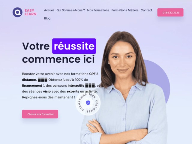 Easy learn : cours personnalisés pour un apprentissage efficace