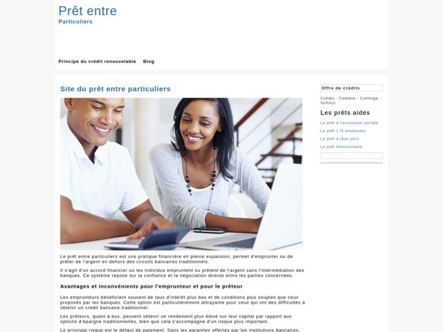 Prt entre particuliers