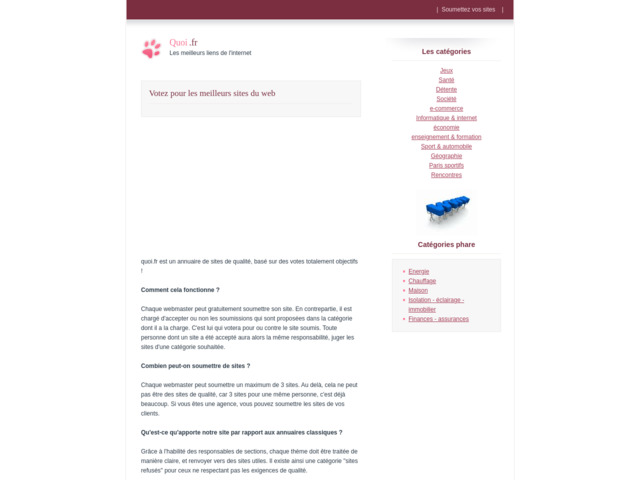 Inscription annuaire