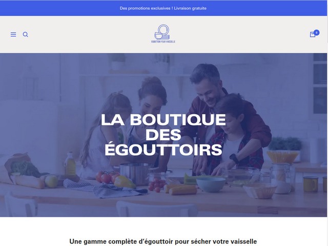 Egouttoir pour vaisselle