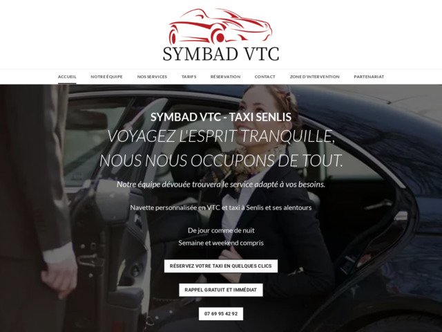 Symbad VTC - Votre partenaire de transport privé de confiance