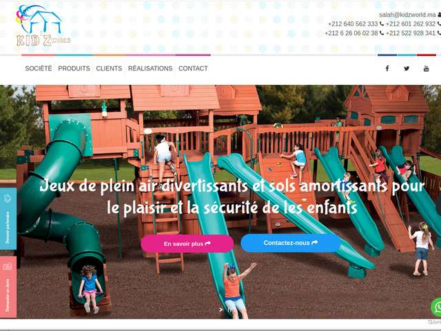 Equipements pour parcs de jeux