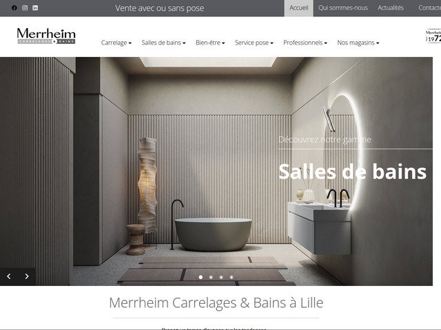 Merrheim - carrelage et bains - Nord Pas de Calais