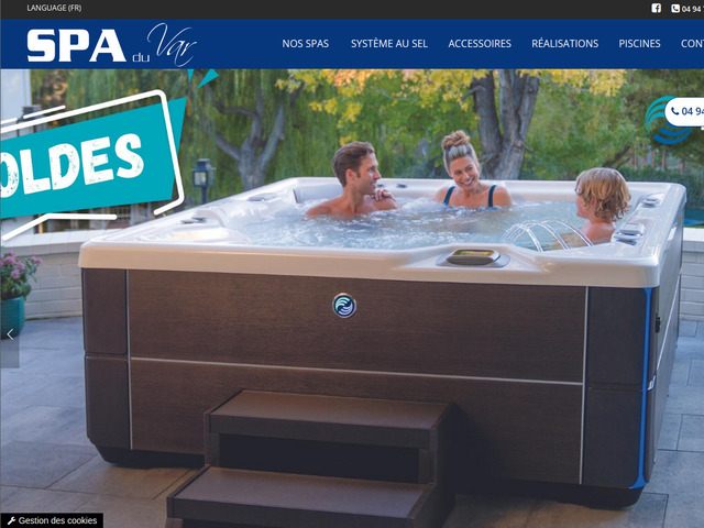 Vente spa Var - naïades