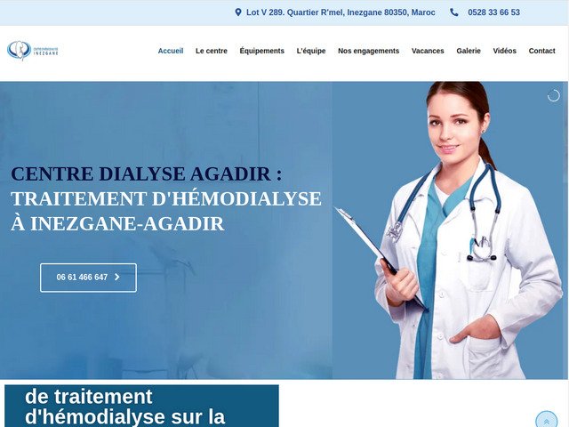 Centre de dialyse et d'hémodialyse d'Agadir