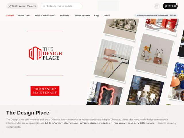 The design place : décoration intérieure innovante et contemporraine