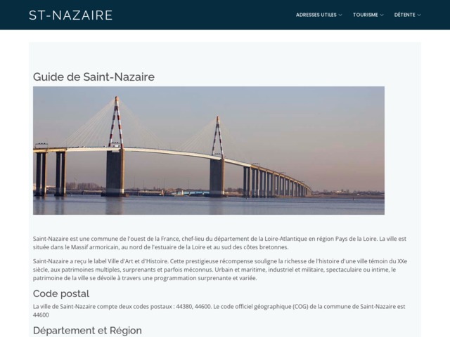 Infos sur st-nazaire