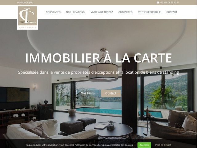 Agence immobilière Saint Tropez - Immobilier à la carte