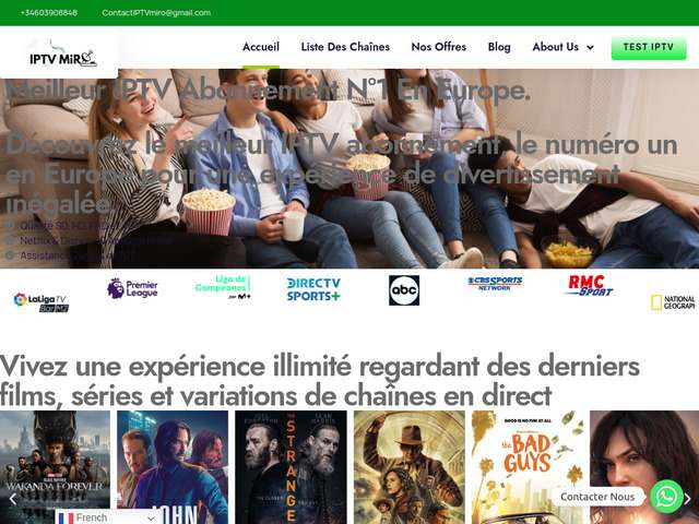 Leader de l'iptv en 2024