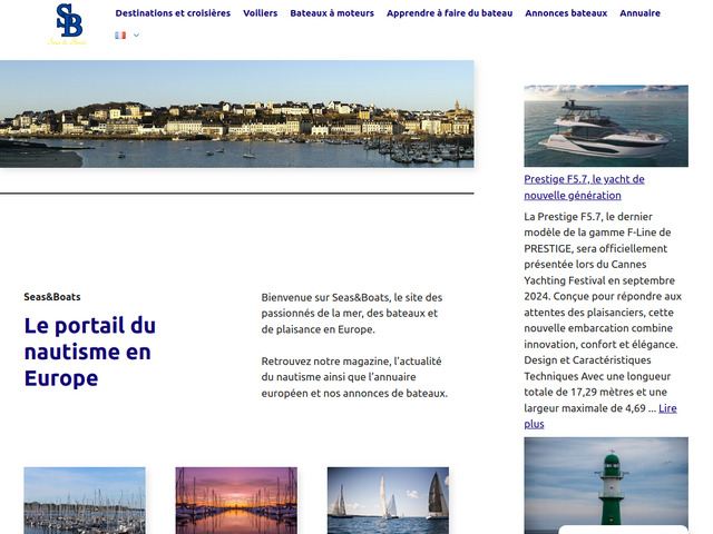 Le portail du nautisme et de la plaisance en Europe