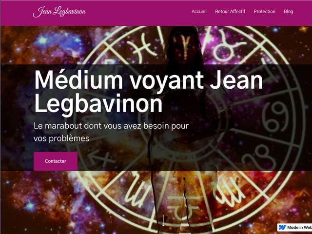 Medium voyant jean legbavinon