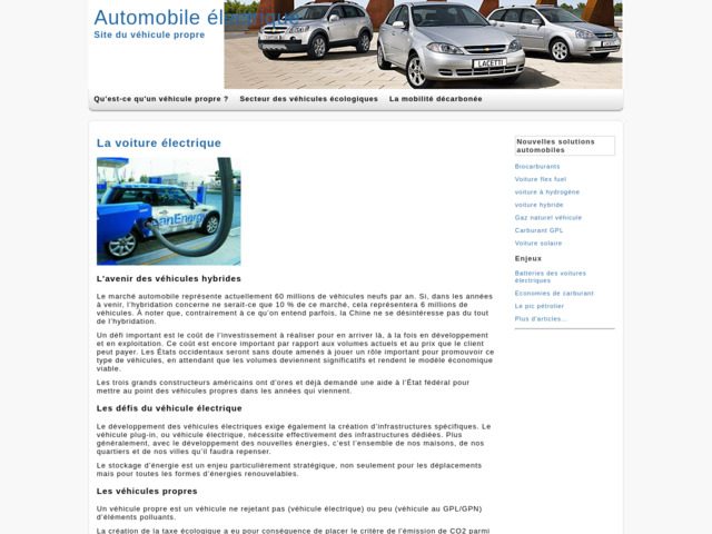 Guide de l'auto electrique