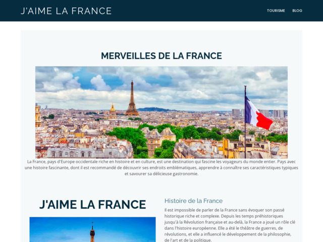 Visitez les territoires francais