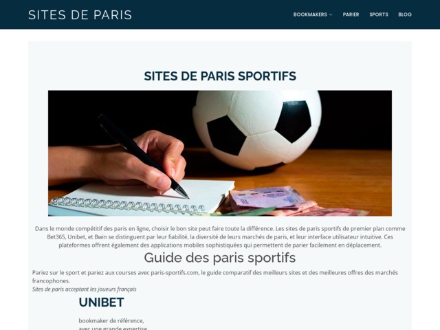 Les meilleurs sites pour parier