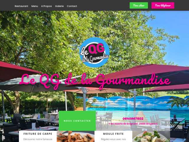 Fast food américain - le qg de la gourmandise