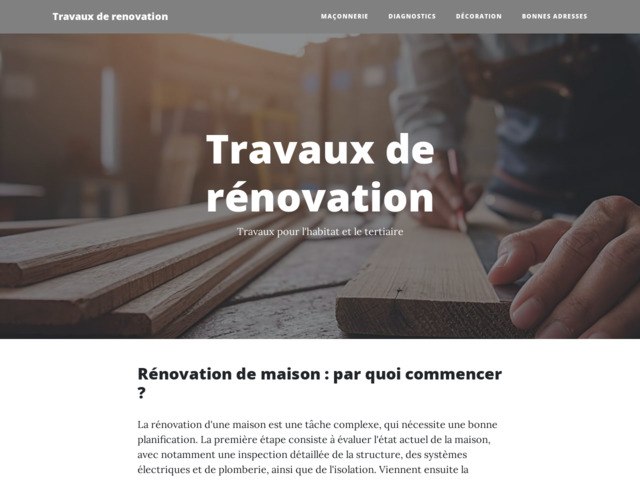 Rénover sa maison