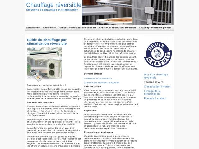 Chauffage et climatisation